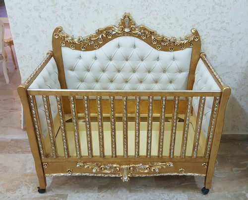 Culla per bambino legno oro - per,