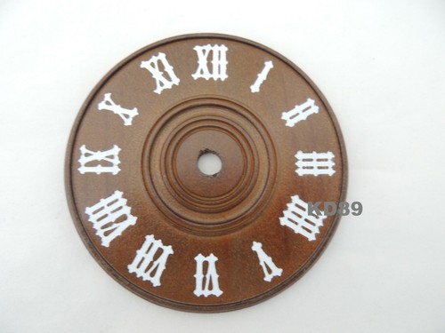 Quadrante legno 10cm marrone - quadrante,