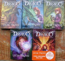 La ragazza drago Licia Troisi lotto libri ragazzi Oscar fantasy SERIE COMPLETA