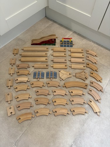 Pista trenino legno - trenino, pezzi