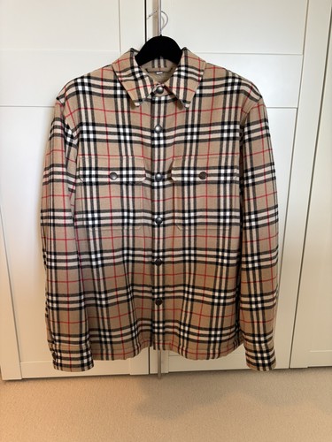 Giacca camicia burberry xl - burberry, in