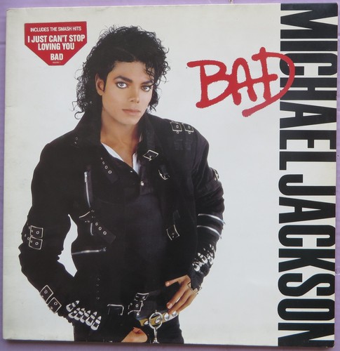 Michael jackson bad vinyl - -,