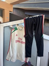Tuta Calcio Completo Originale Ac Milan Taglia L