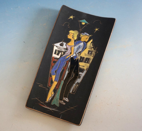 Quadro vintage ruscha - vintage, ceramica