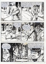 ZAGOR - TAVOLA ORIGINALE di