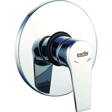 Miscelatore per doccia ad incasso da parete rotondo rubinetto moderno