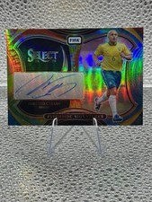 2024-25 Panini Seleziona FIFA Roberto Carlos Pitchside Firme Auto Tie-Dye /25