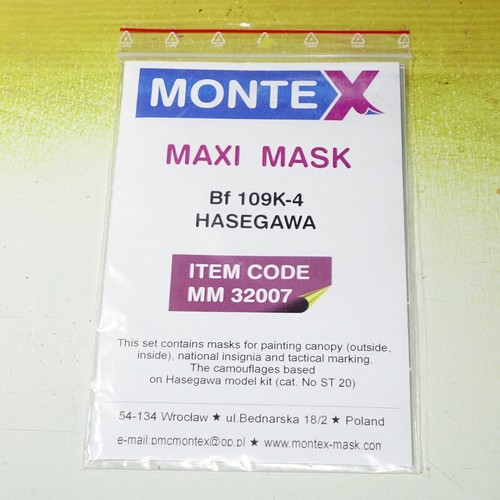 Montex mask mm32007 109 - 109, k-4