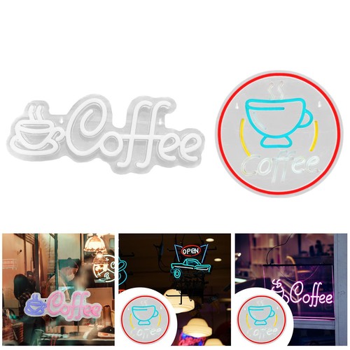 Insegna neon per caffè - insegna,