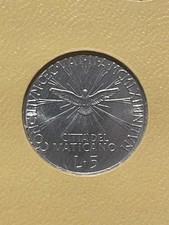 Moneta VATICANO 5 Lire