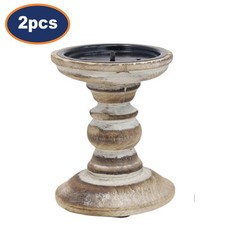 Set di 2 Portacandele Conico