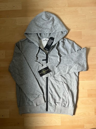 Stone island felpa zip - -, felpa/zip