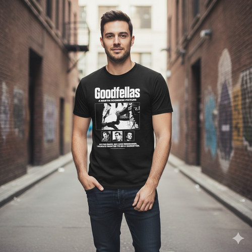 Maglietta goodfellas movie - maglietta,
