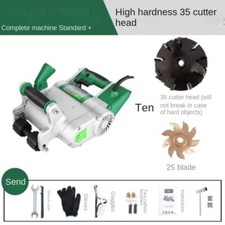 Scanalatrice da parete 35MM/25MM 1100W elettrica cacciatore da parete scanalatrice