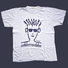 Santorini Fido Dido Bootleg 90s Vintage Exclusive For Surfers T Shirt Size L 