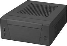 SST-ML10B Milo Mini-ITX - Custodia compatta HTPC Desktop Chassis modulare, con p