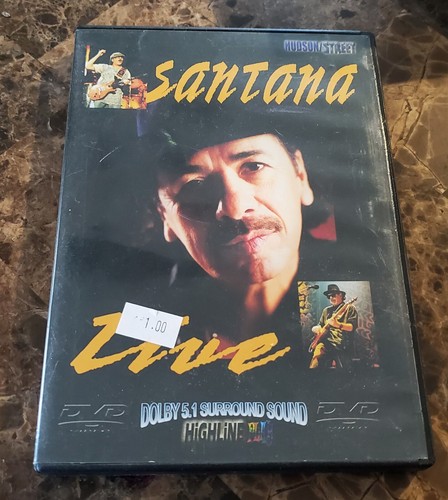 Dvd movie santana - live,