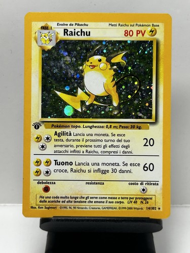 Raichu set base - ita, prima