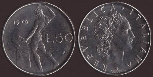 Lire 1976 fdc - lire,
