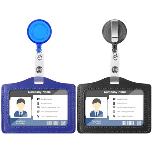 Vicloon porta badge - badge, pu