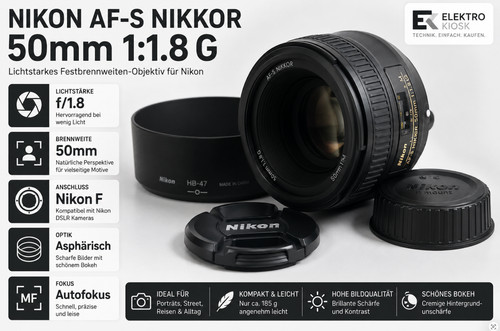 Nikon nikkor 1 - nikon, 1:1.8