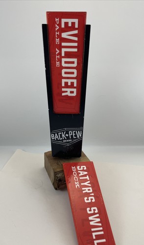 Beer tap handle back pew - beer,