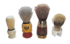 Set di 4 pennelli da barba vintage