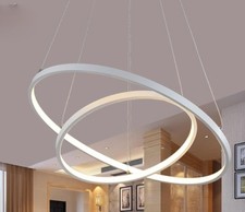 LAMPARA COLGANTE AROS LED