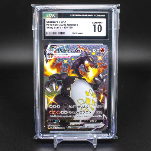 Cgc gem mint carta pokemon - 10,