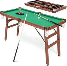 Set Tavolo Da Biliardo Pieghevole, Tavolo Da Gioco Biliardo Portatile Con Livell