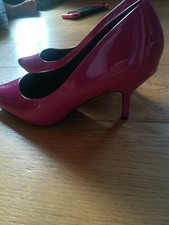 Scarpe  Tacco A Spillo décolleté   decollete tg. 39  - ROSA SHOCKING Nuove 