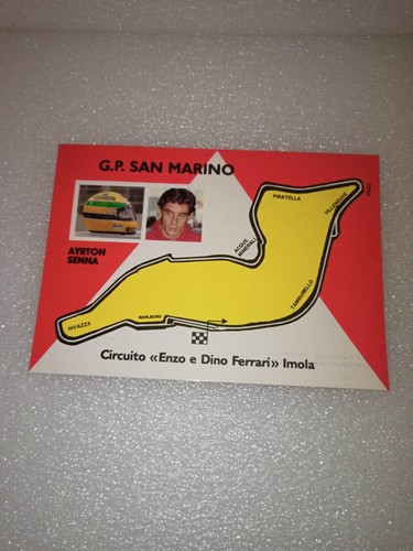 Cartolina ayrton senna - cartolina,