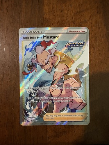 Carta pokémon rapid - pokémon, strike