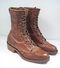 Double H Men's 9 D Brown Lace