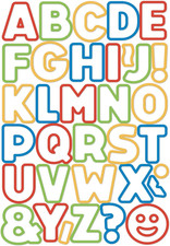 630925 Tagliabiscotti Alfabeto, Formine per Biscotti Lettere, 34 Pezzi, Multicol