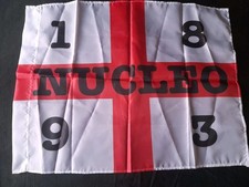 BANDIERA BANDIERINA ULTRAS GENOA NUCLEO 1893. ORIGINALE DEL GRUPPO