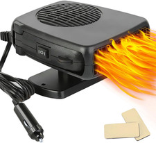 Riscaldatore per Auto, 12 V Ventilatore Riscaldatore Portatile per Auto Riscalda