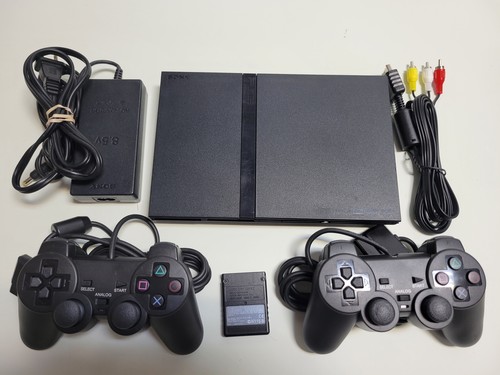 Console playstation slim - playstation,