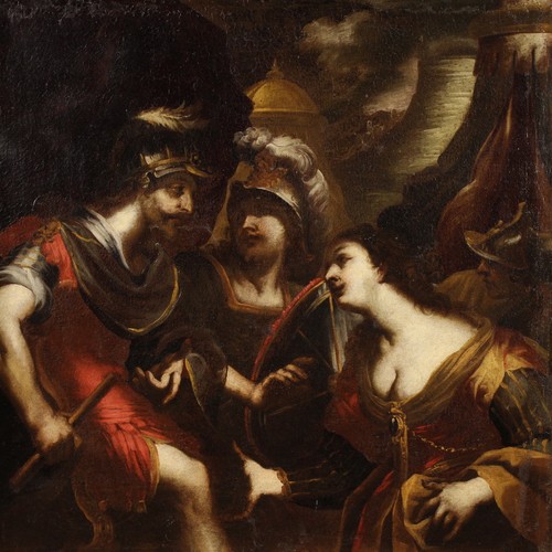 Quadro mitologico achille - quadro,