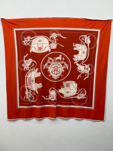 Sciarpa seta hermes ex - seta,