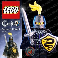 ⭐ LEGO Minifigure Serpent Knight cas593 Castle 31168 cavaliere medievale