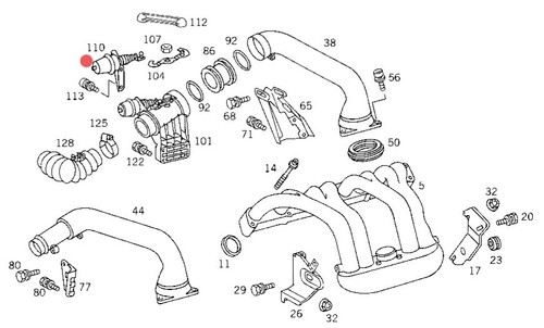 Mercedes w124 202 210 scatola - w124/202/210,