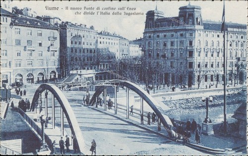 Ao87 cartolina fiume nuovo - cartolina, il