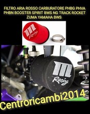 FILTRO ARIA ROSSO CARBURATORE