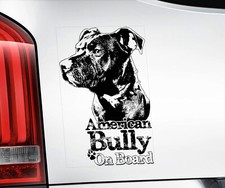 American Bully Car Sticker -