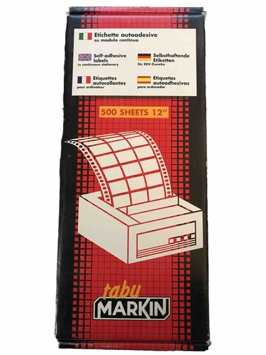 Etichette modulo continuo