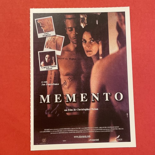 Memento 2000 cartolina - memento, film