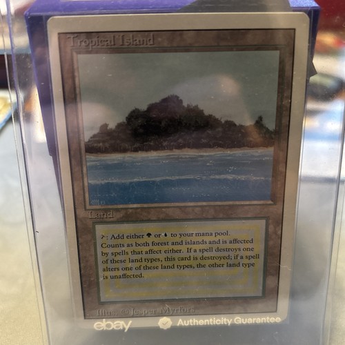 Mtg tropical island - mtg,