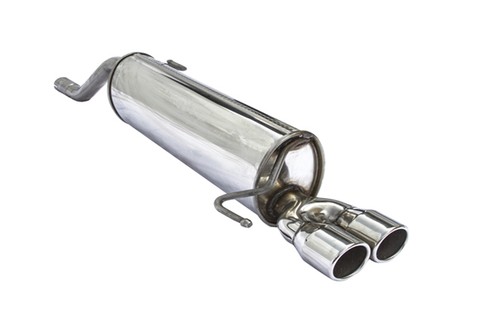 Silenziatore sportivo acciaio - silenziatore,