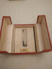 CARTIER scatola ..orologio Santos Quartz in pelle rossa. VEDI FOTO 